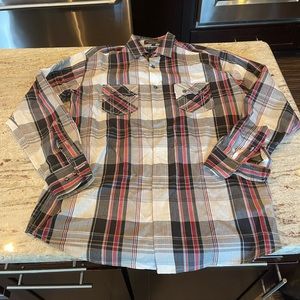 Men’s polo button down shirt size medium